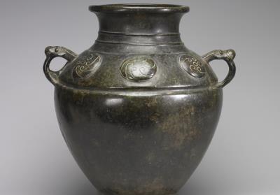 图片[2]-Lei wine vessel with whorl design, early Western Zhou period, 1049/45-957 BCE-China Archive